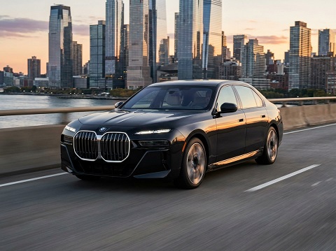 BMW 7 Series premium executive sedan New York