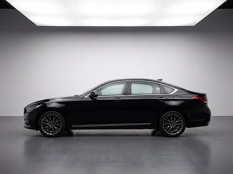 Genesis G80 luxury sedan black car service