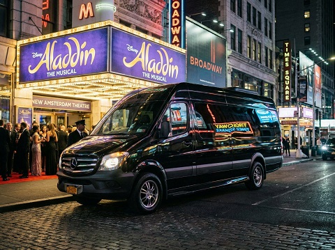 Mercedes Benz Limo Sprinter party celebration coach
