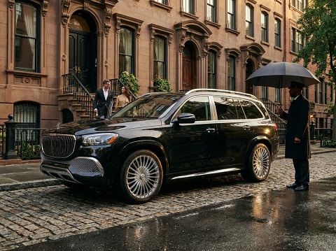 Mercedes Benz Maybach SUV ultra luxury group transport