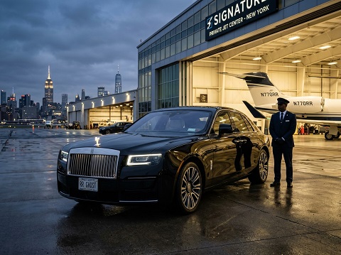 Rolls Royce Ghost ultra luxury chauffeur car New York